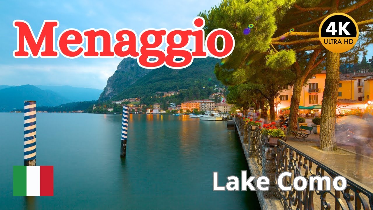 Menaggio, Italy 🇮🇹 4K Walking Tour - June 2024