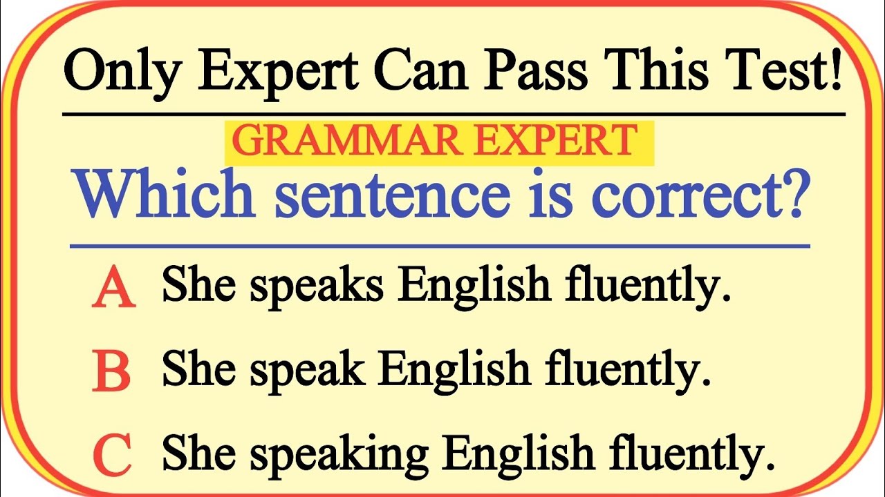 Can You Get 10/10? 😳 Ultimate English Grammar Quiz Challenge | Only Top Students Win! 
