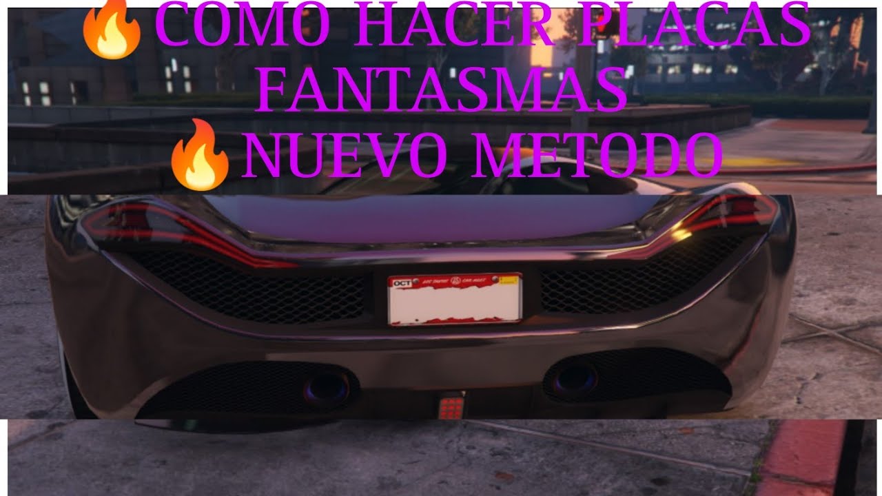 🔥COMO HACER 👻PLACAS FANTASMAS👻                     🔥NUEVO METODO