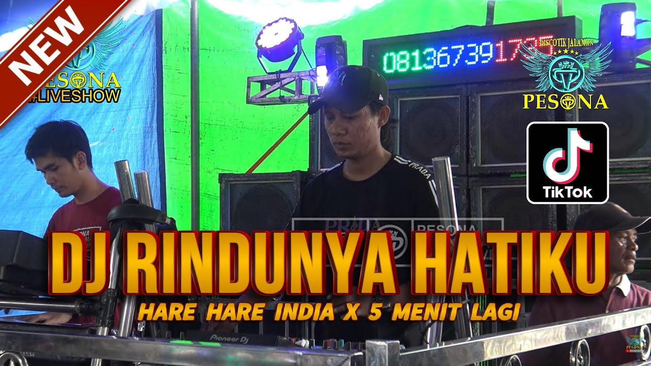 DJ RINDUNYA HATIKU X HARE HARE INDIA OT PESONA LIVE SHW - DJ GUNTUR JS ft DJ ATEX ODT TEAM