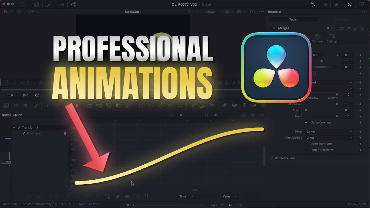 Unlock Beautiful Animations | DaVinci Resolve Showcase | Splines