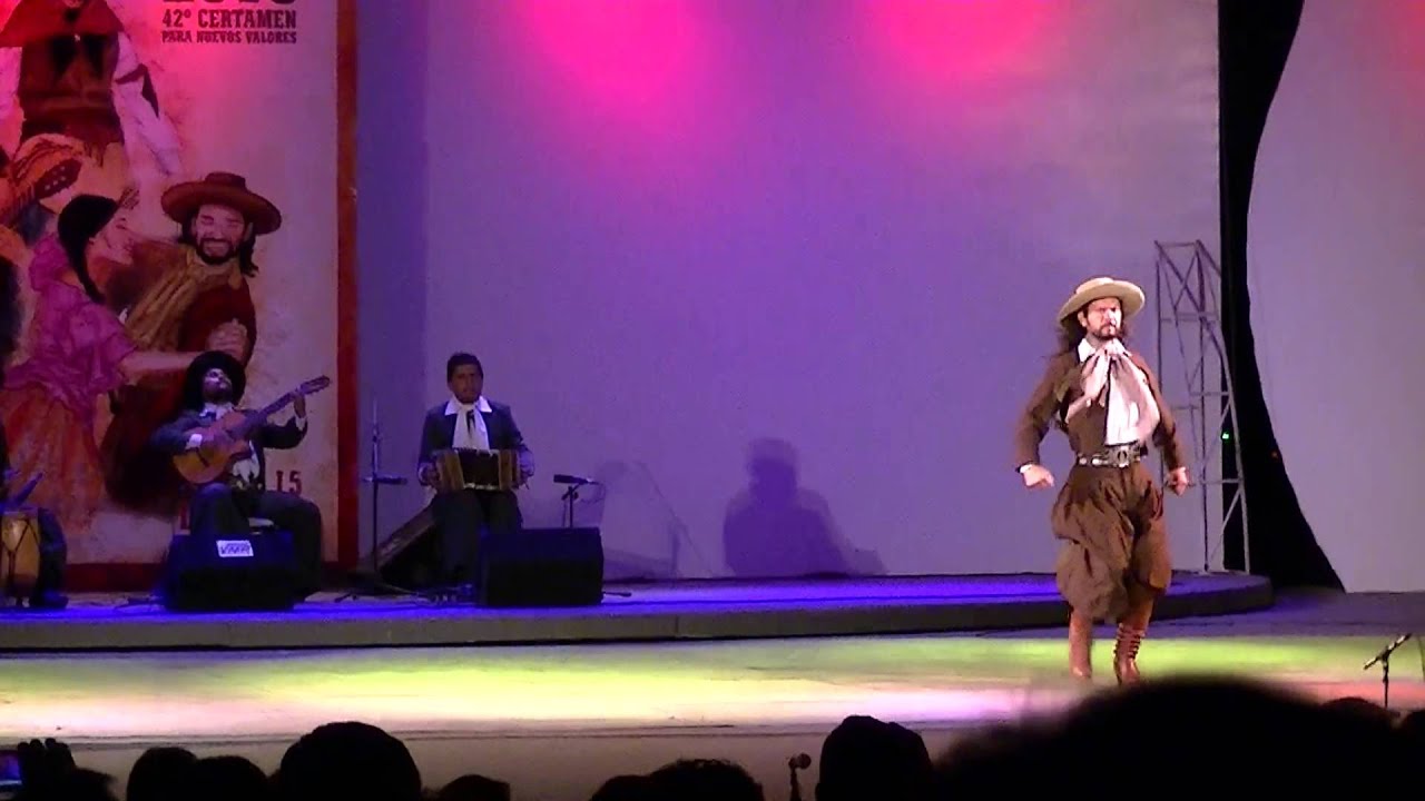 pre cosquin 2013..solista de malambo.. Arga&ntilde;araz