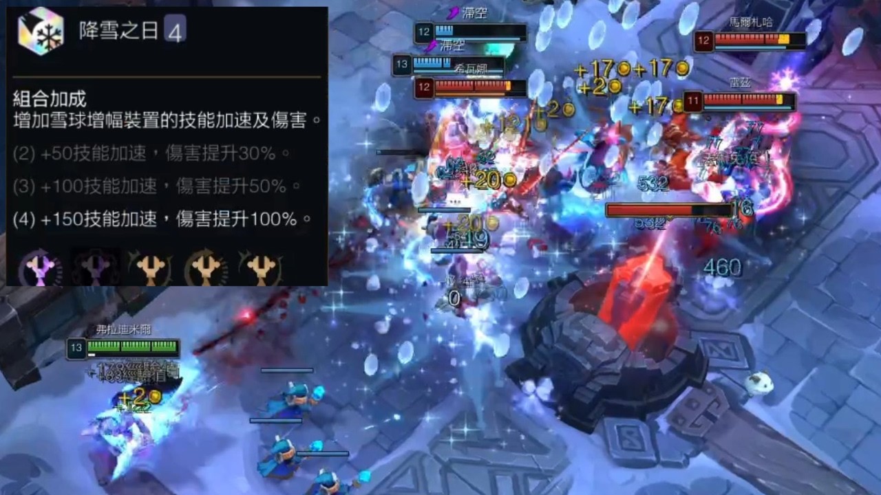 【ARAM海克斯大亂鬥】天胡恐怖雪球人「降雪之日4羈絆」
