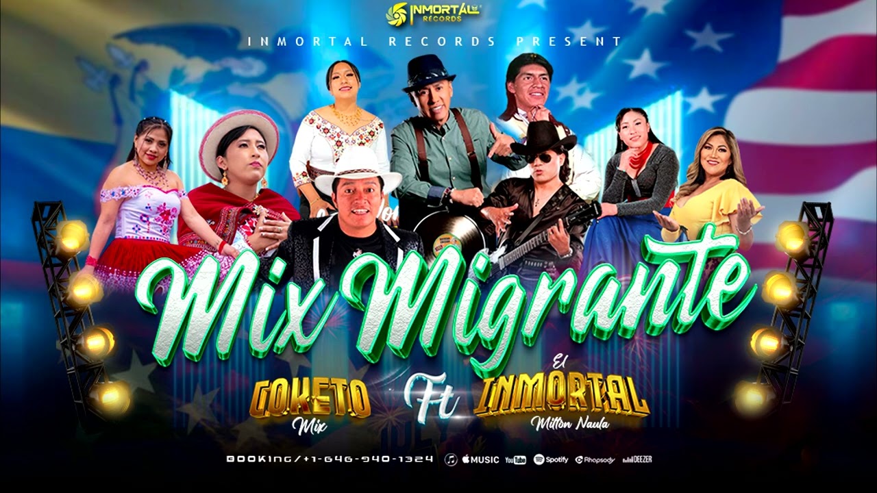MIX MIGRANTES 2024 / CHICHA ECUATORIANA MIGRANTES 6X8 // COKETO MIX