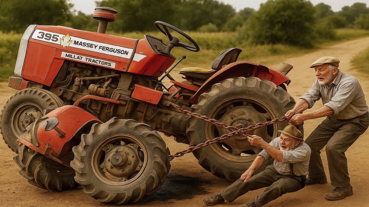 Old Tractor Axle Broken on Road | Local Mechanics Fix It Without Workshop 🔧🚜
