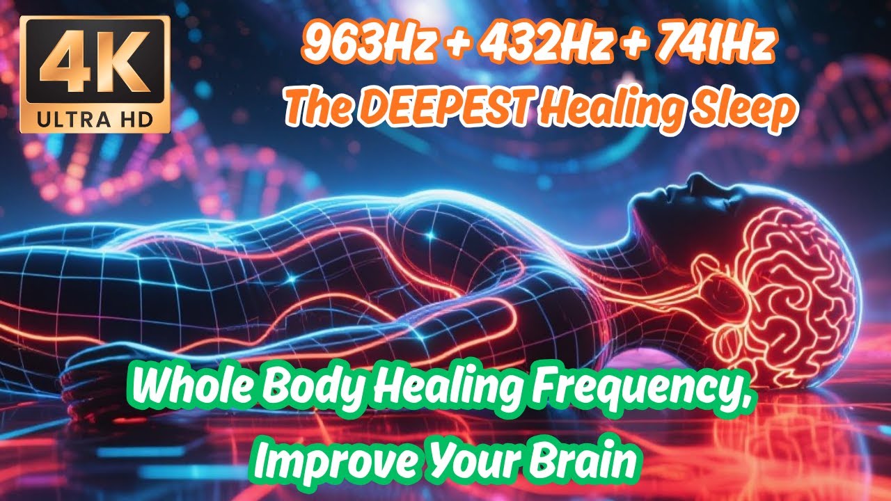 528Hz + 432Hz The Deepest Healing DNA Repair, Heal Damage In The Body and Spirit