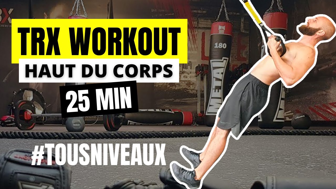 Séance TRX haut du corps - Entraînement TRX complet - Arthur Hill Fitness