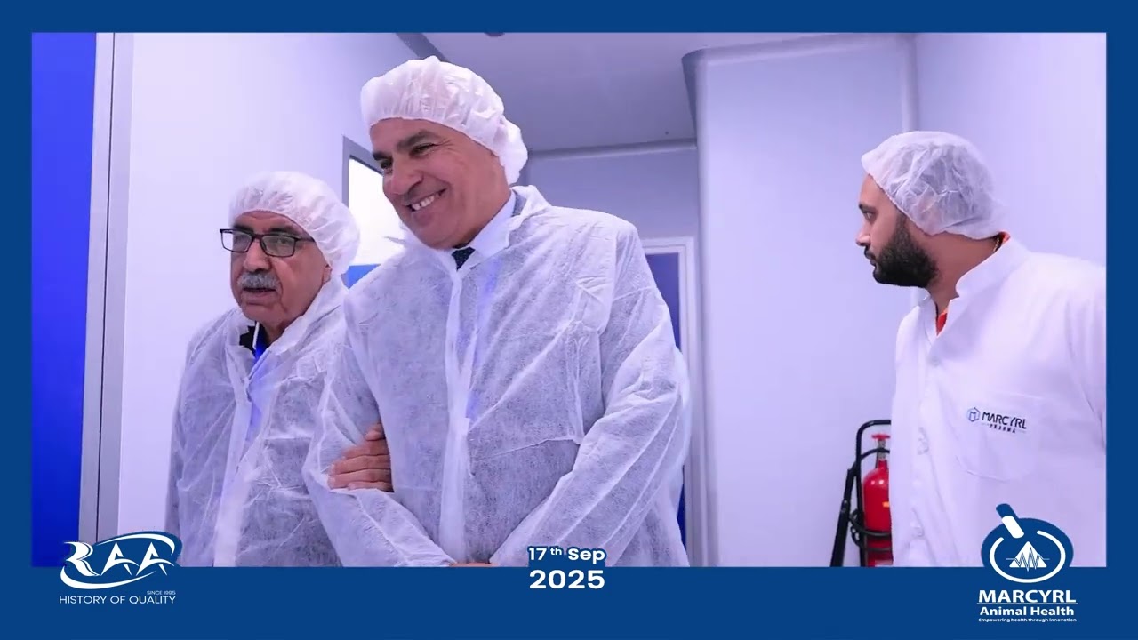 PART OF THE VISIT TO MARCYRL HORMONES MANUFACTURING SITE 17 SEP 2025 (FACTORY TOUR)