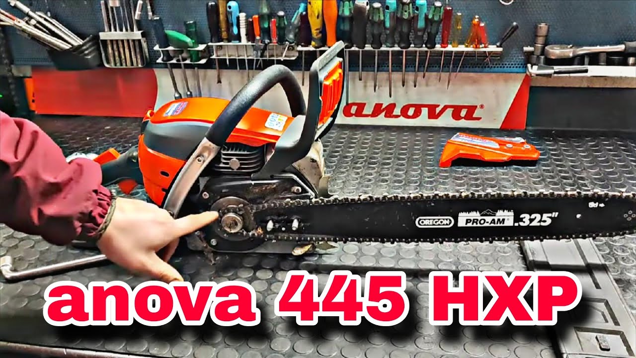 Motosierra ANOVA 445... Pierde COMBUSTIBLE ⛽