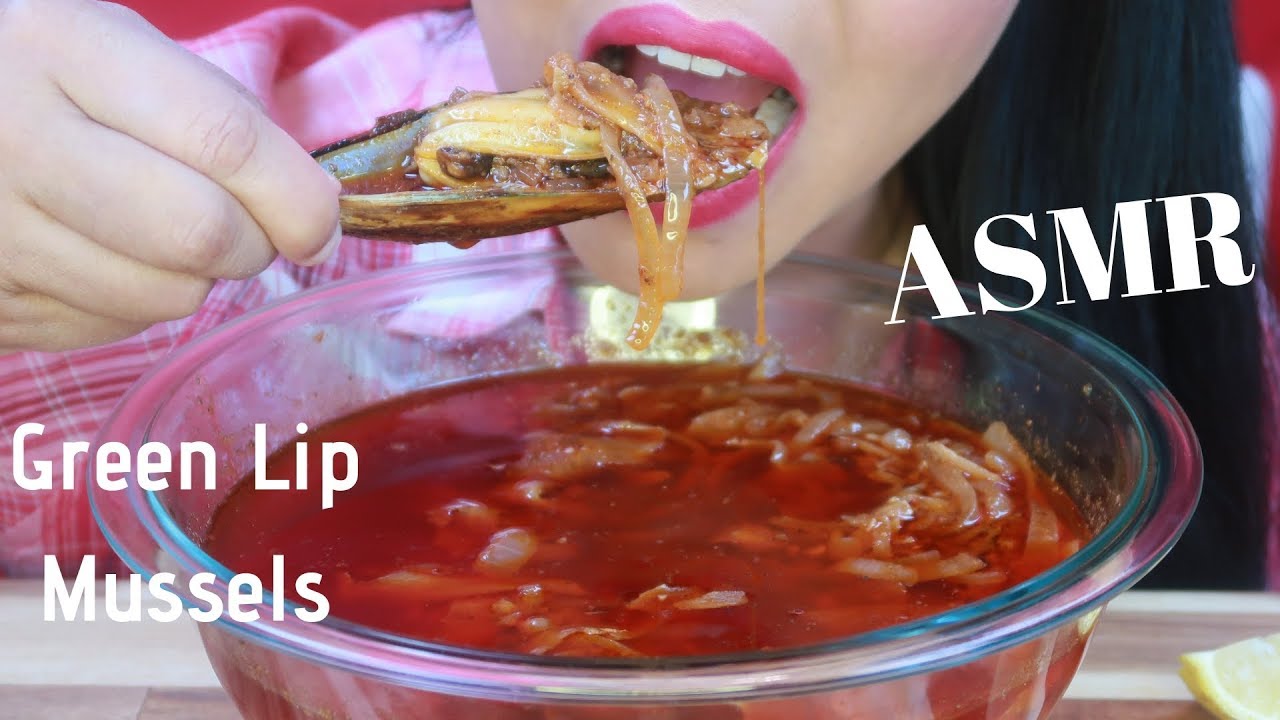 ASMR - Mussels Only Drenched In Bloves Sauce (No Talking)