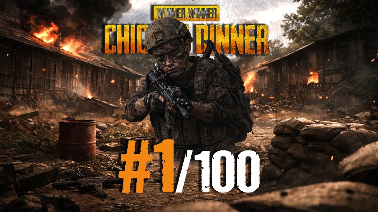 Partida de PUBG con el Clan - Win #1