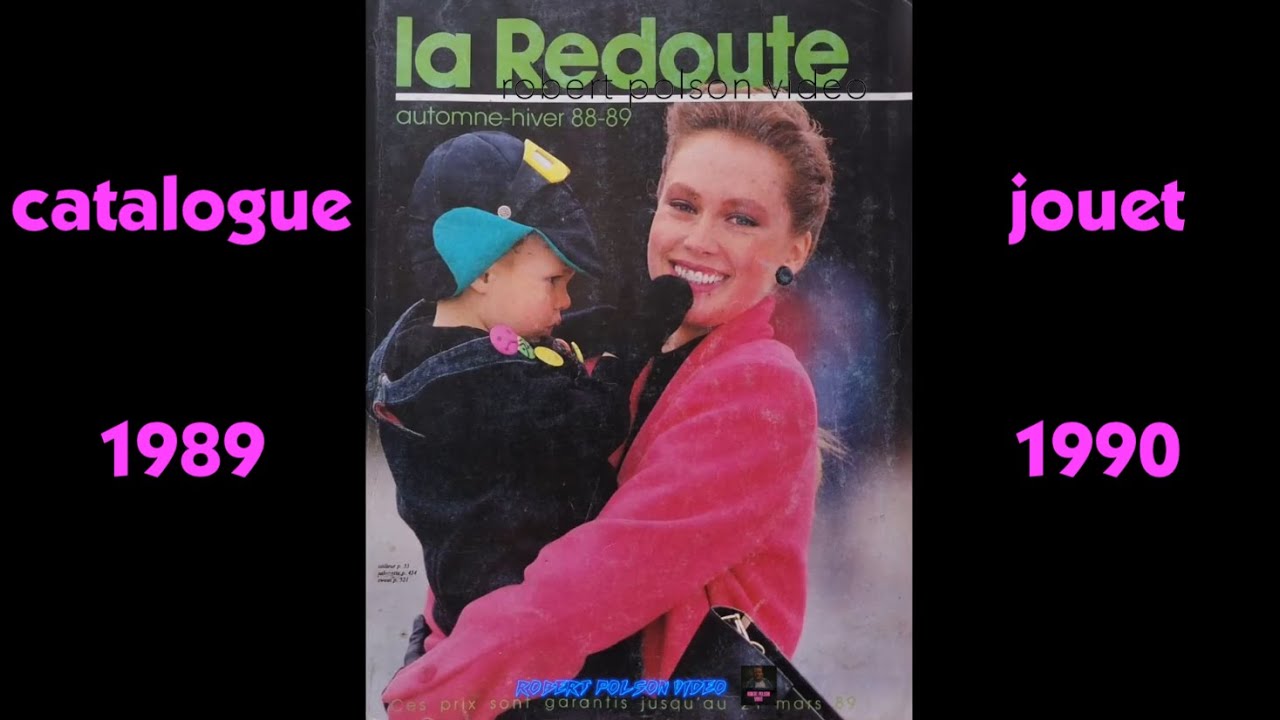 catalogue jouet la redoute 1989 -1990