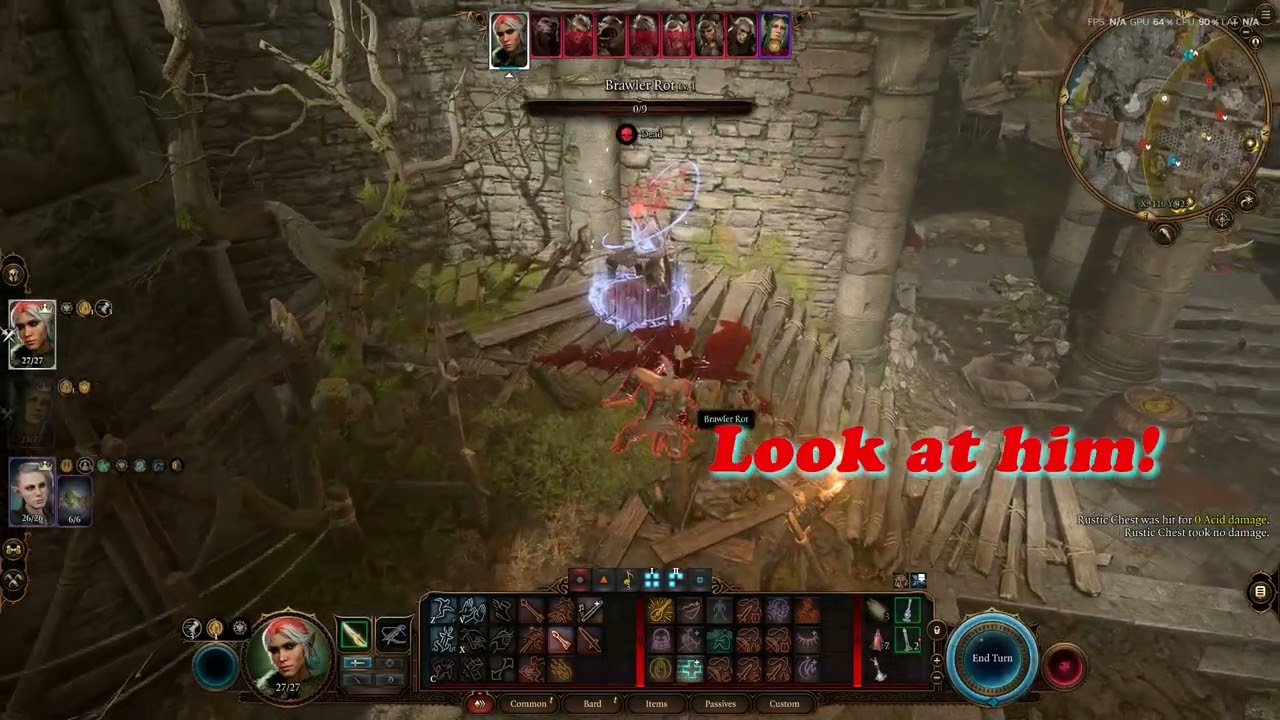 He's hangin' by his d_ck! @Nymphrod