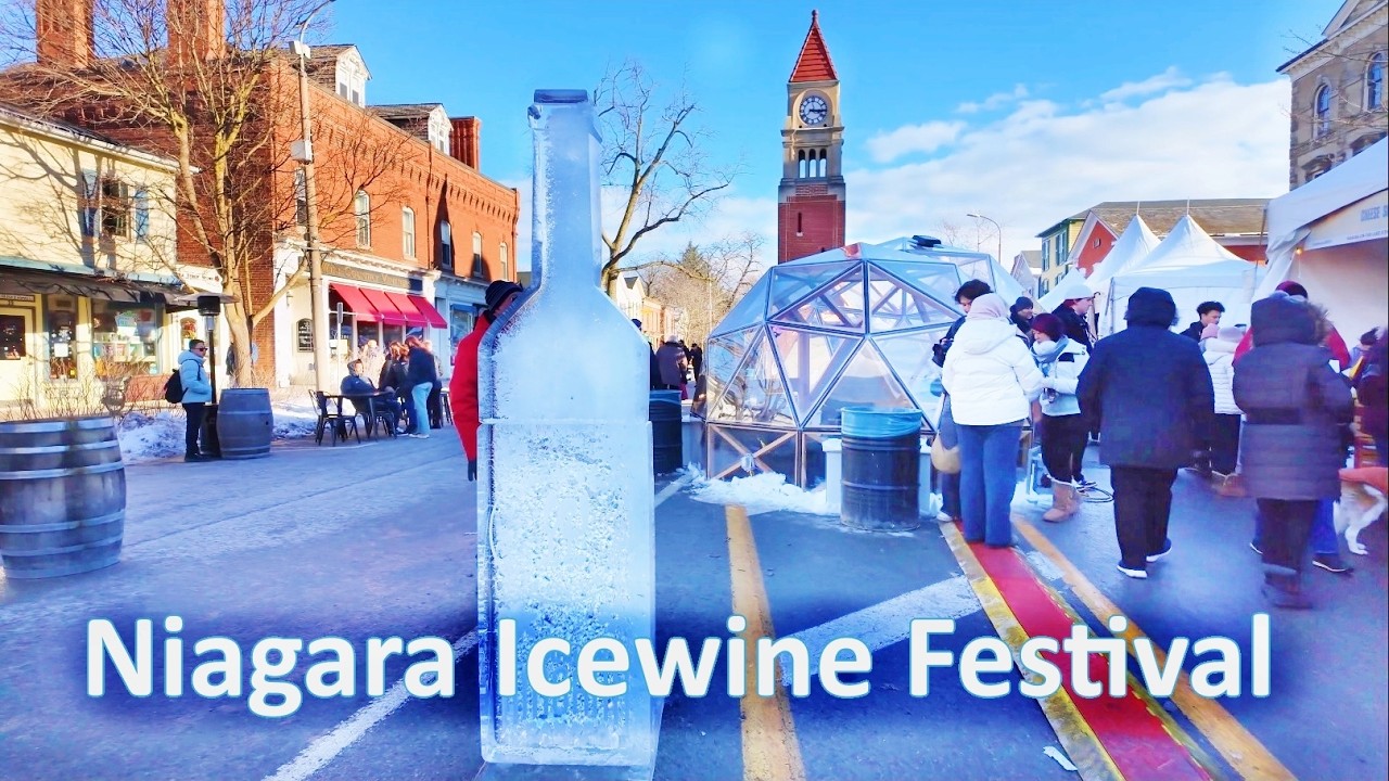 Niagara Icewine Festival in Niagara-on-the-Lake Canada