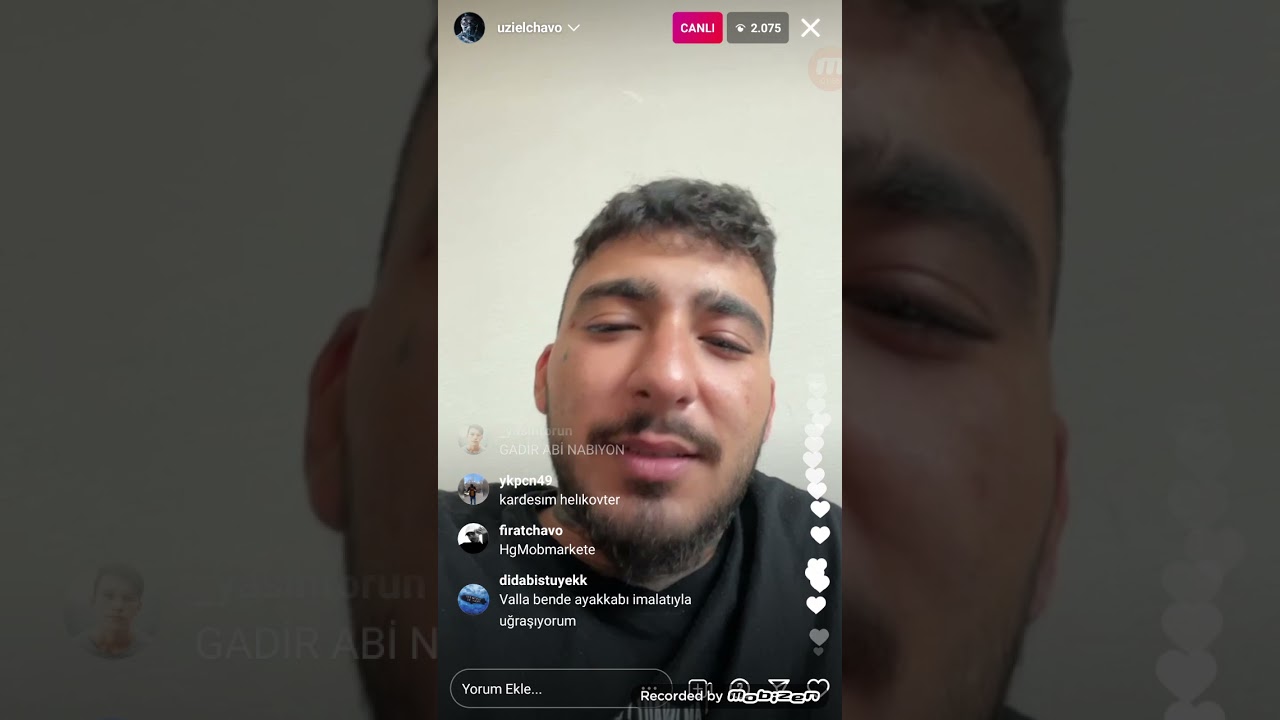 Uzi Motive Beraber Canlı Yayındaydı
