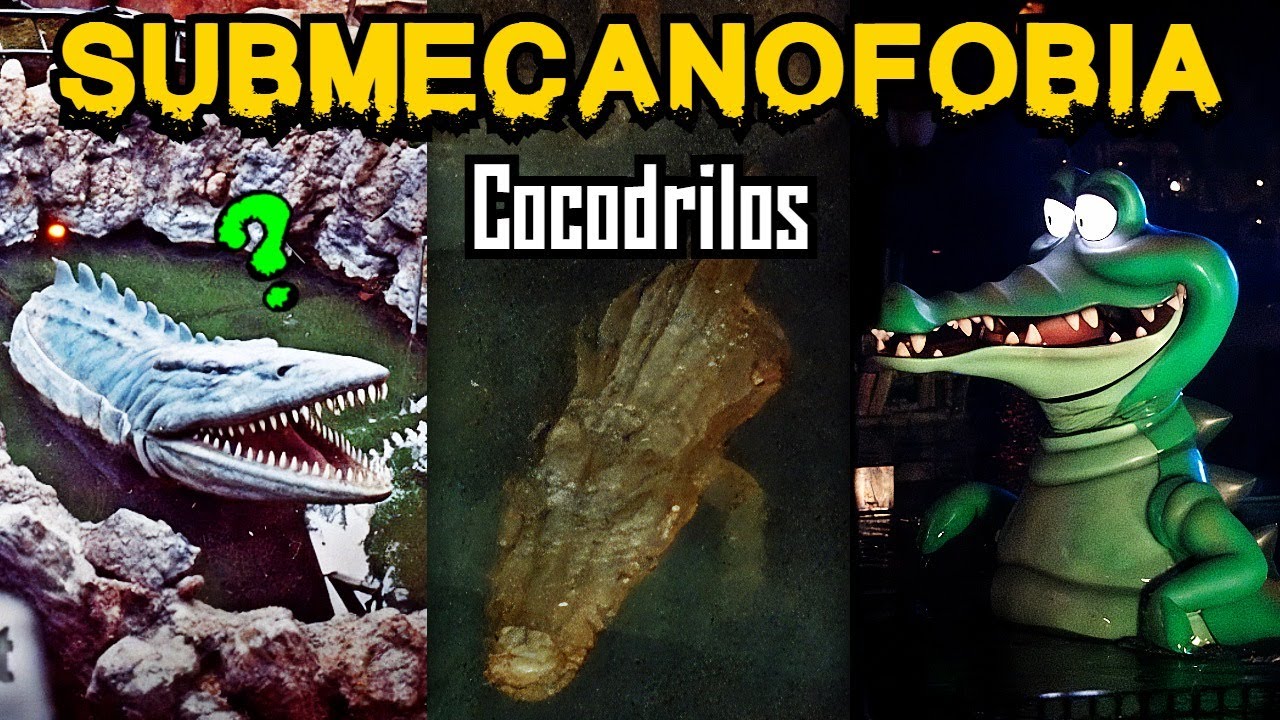 Los Cocodrilos Animatronicos Mas Aterradores de La Submecanofobia Ft Emmanuel Miracarlo