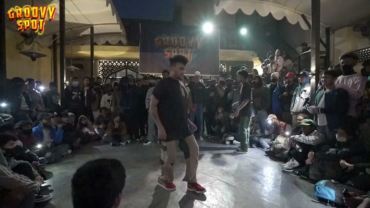 Groovy Spot'21 | Popping Finals | Vineet Sharma Vs Popping Hunk