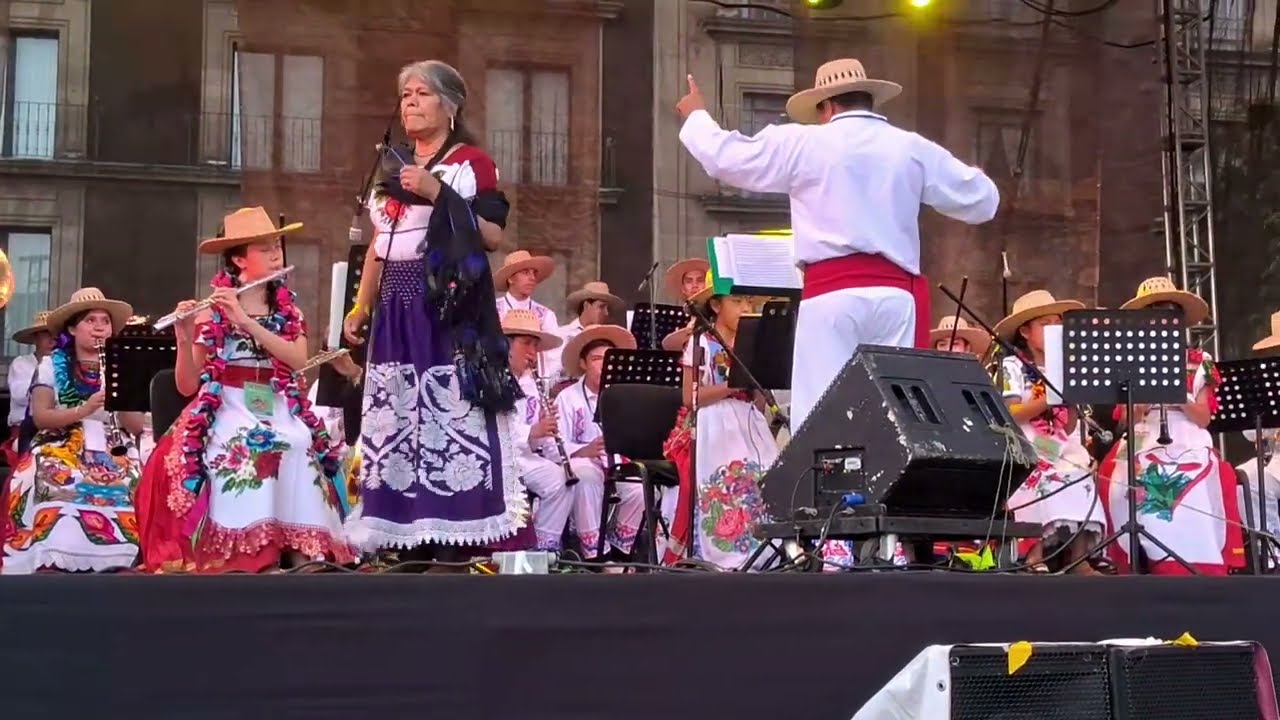 Banda Sinf&oacute;nica de Ihuatzio,  Michoac&aacute;n en la CDMX 