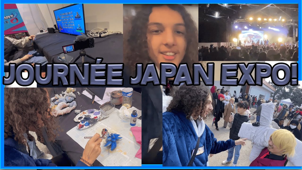 UNE JOURNEE AVEC MOI A LA JAPAN EXPO !!!