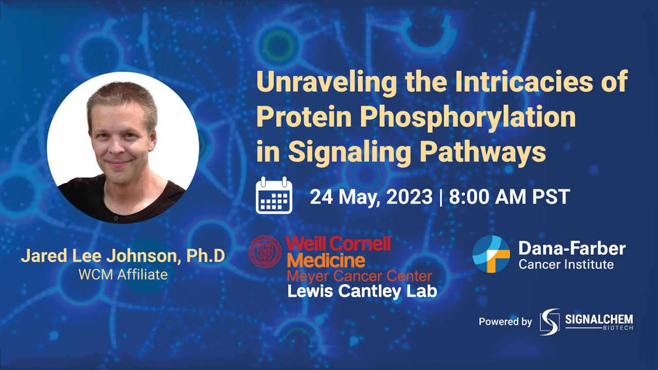 SignalChem Webinar - Unraveling the Intricacies of Protein Phosphorylation in Signaling Pathways