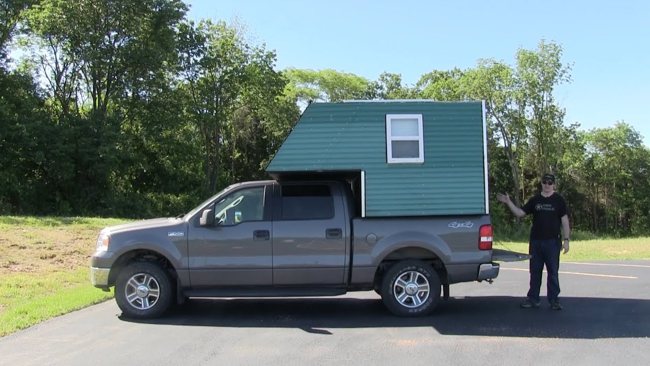 Homemade Truck Camper Project Part 2 - Aging Extras