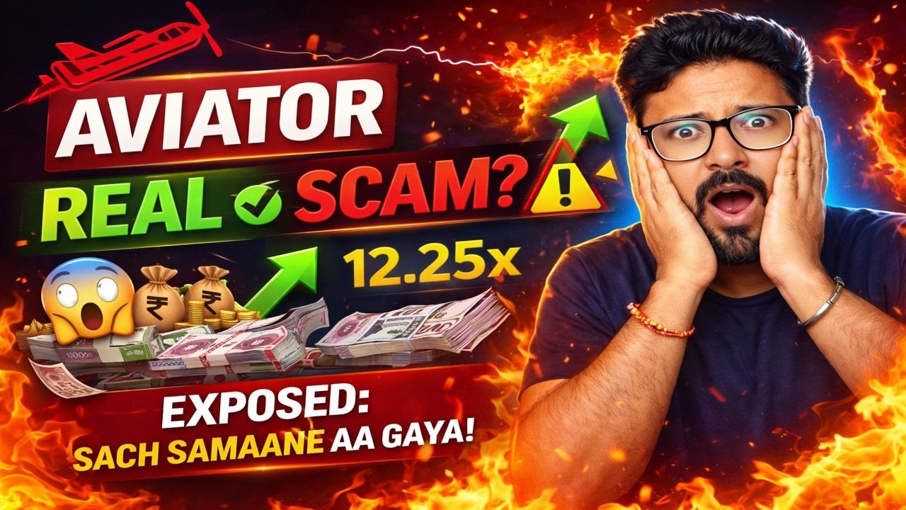 Aviator Game Real Ya Scam? 😱 Paisa Banega Ya Doobega?🚨