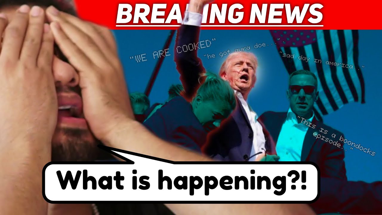 someone tried to END TRUMP at his RALLY?! Retro's LIVE reaction as it happened..