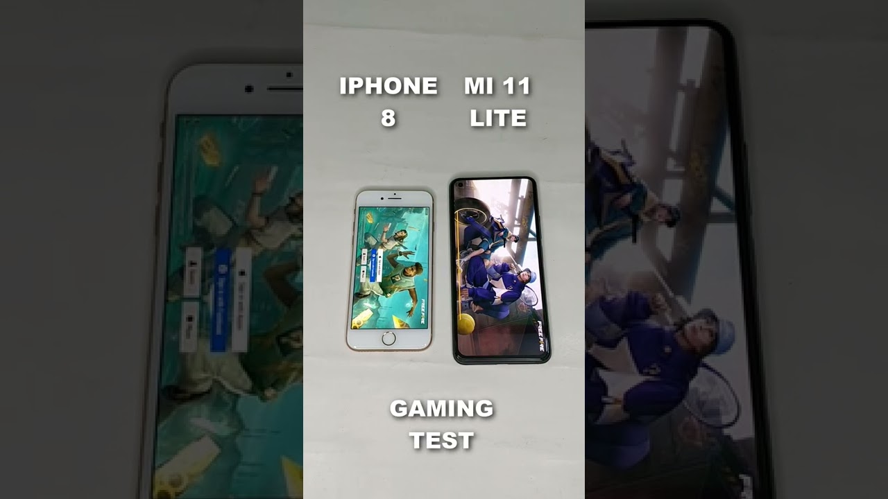 Free Fire Test Bionic A11 Vs Snapdragon 732G I Shorts