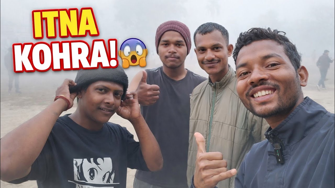 Aaj Subah Itna Kohra Ki Kuch Dikha Hi Nahi 🌫️ | Winter Morning Vlog