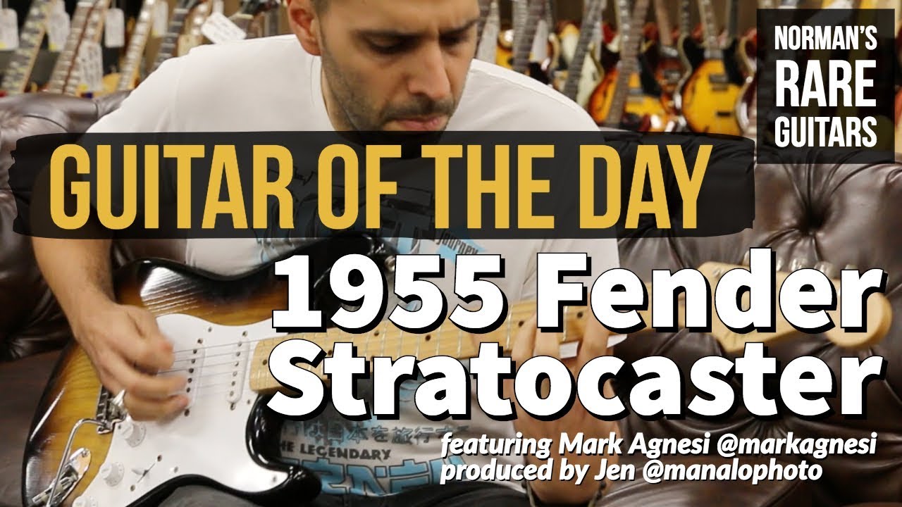 Guitar of the Day: 1955 Fender Stratocaster | Norman's Rare Guitars