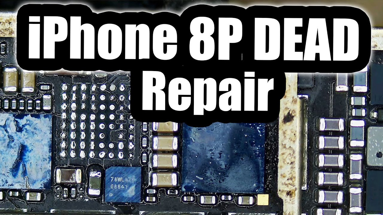 iPhone 8 plus suddenly won't power on. Motherboard Repair