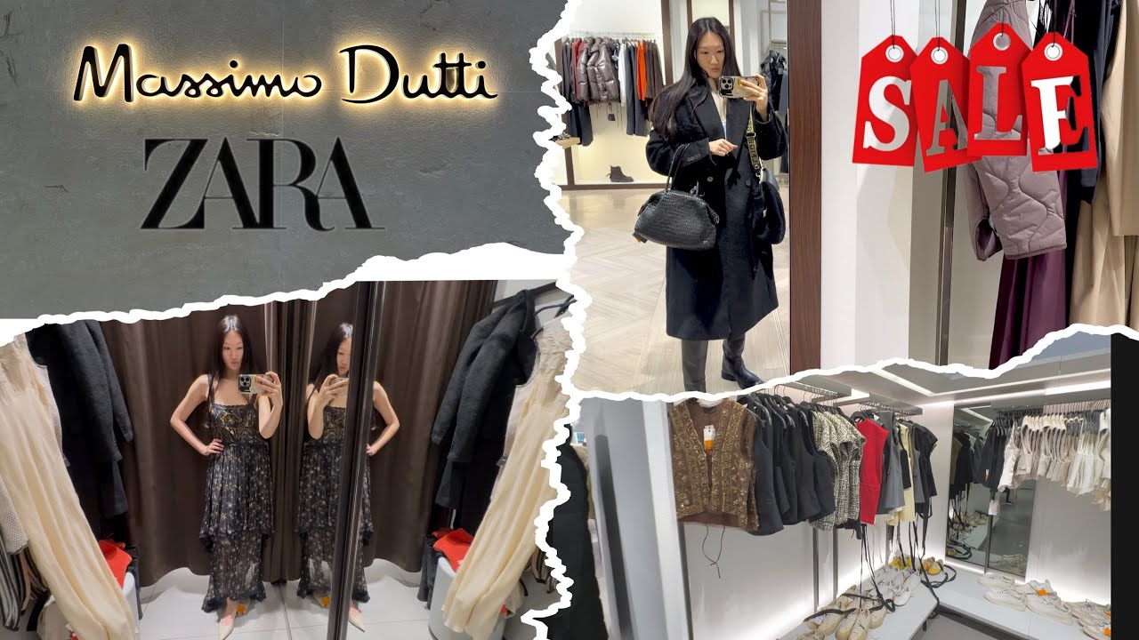 Shopping vlog Massimo Dutti / ZARA / sale / шопинг с примеркой