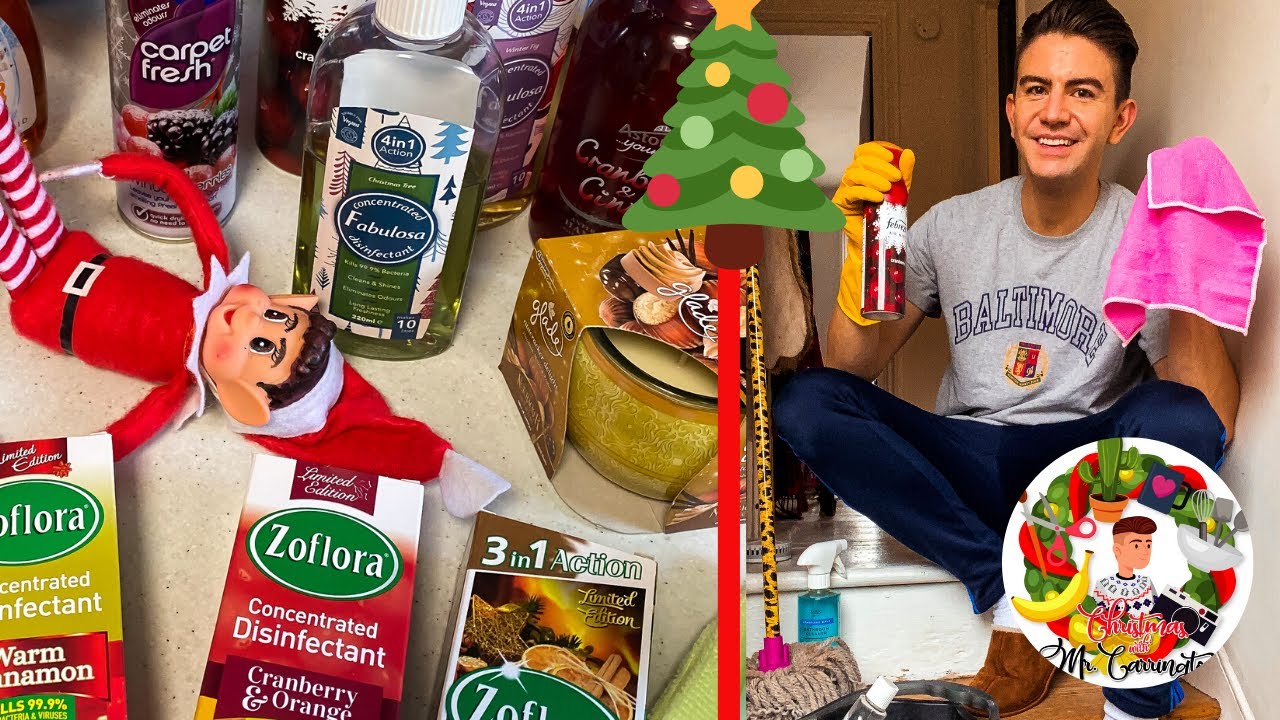 CLEAN WITH ME FOR CHRISTMAS! EXTREME CLEANING MOTIVATION, WHOLE HOUSE UK 2019 | MR CARRINGTON