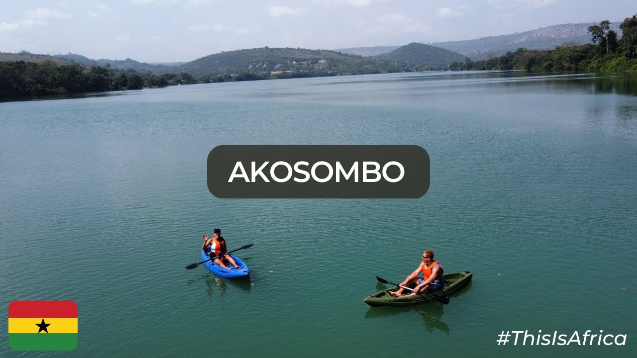 Living in Ghana | Kayaking through Lake Volta - Akosombo, Ghana 🇬🇭