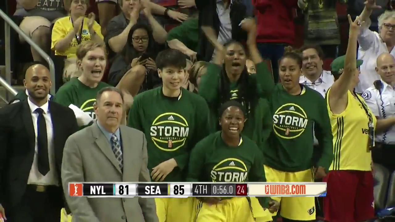 Storm Rookie Samantha Whitcomb Sinks Record SIX 3s in One Half!