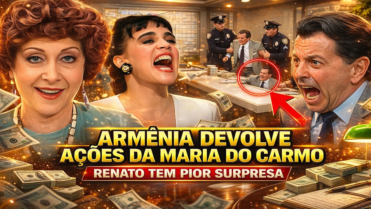 RAINHA DA SUCATA: Armênia DEVOLVE AÇÕES DA MARIA DO CARMO e prepara 1 SURPRESA CHOCANTE PRA RENATO!
