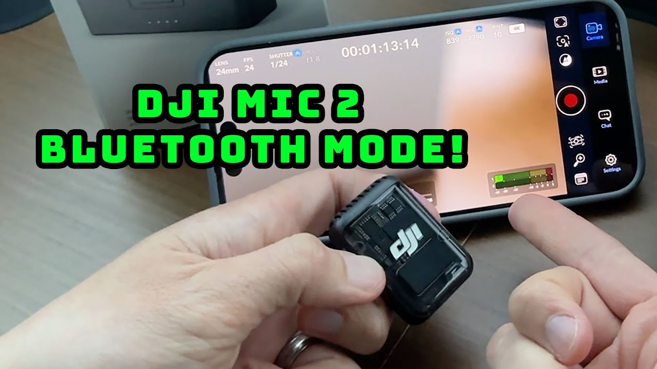 Подключение DJI Mic 2 к iPhone по BLUETOOTH! Как подключить DJI Mic 2 к iPhone по BLUETOOTH!