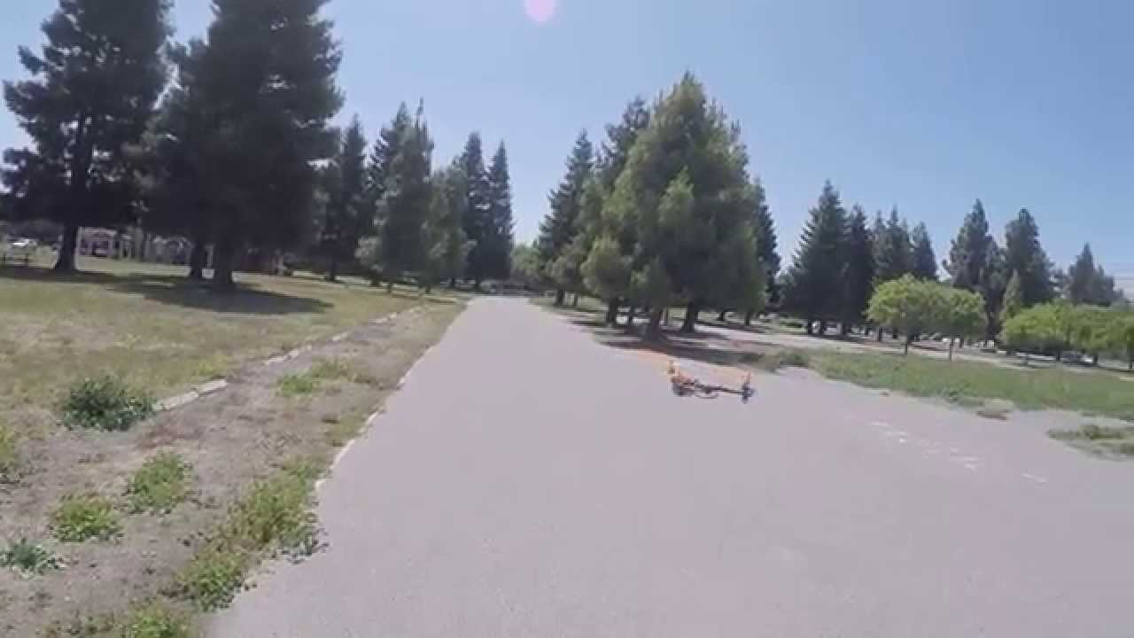 UAS Excelsior Bravo 290 Tilt-rotor Tricopter - Open Field Demo 20150527