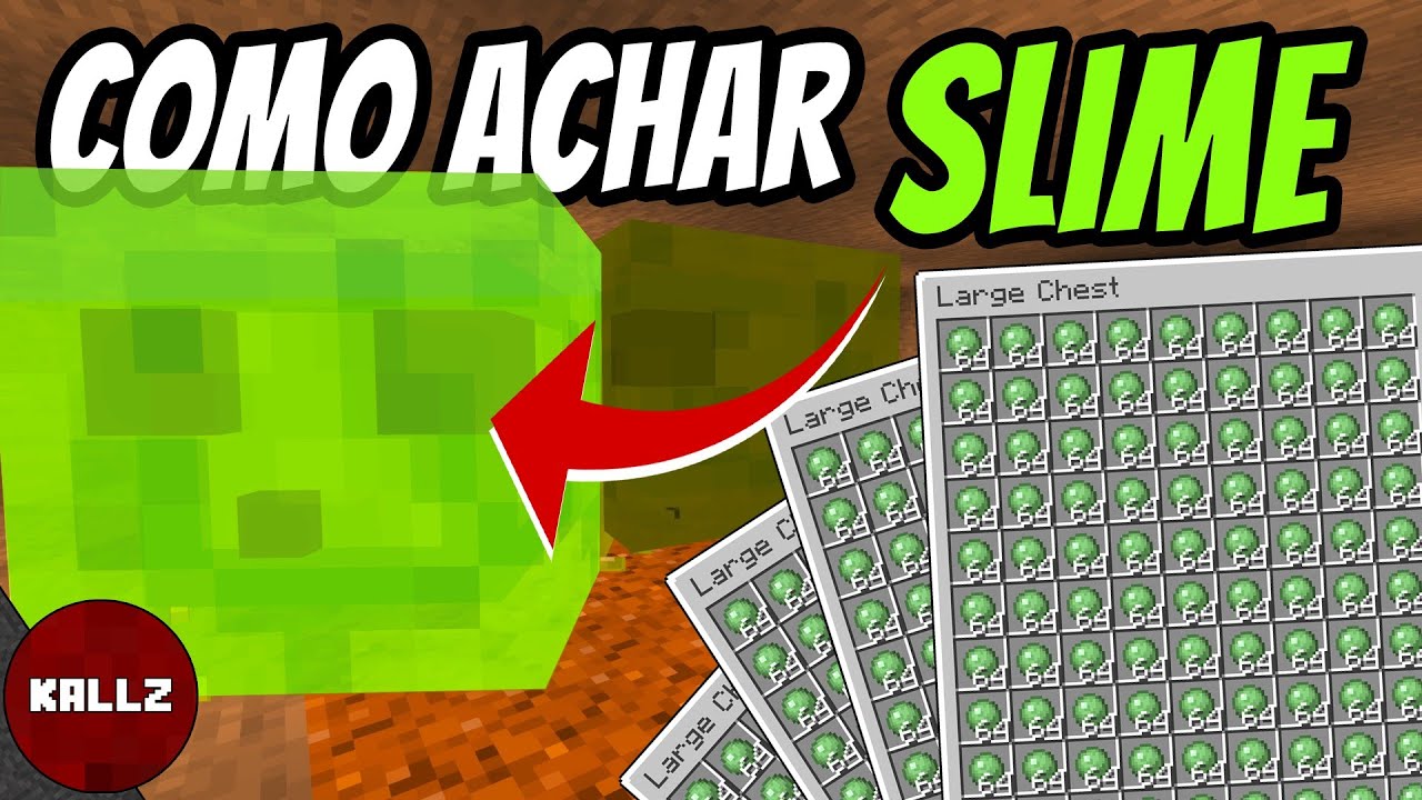 TUTORIAL - Como achar SLIME + FARM [1.16+] (Minecraft)
