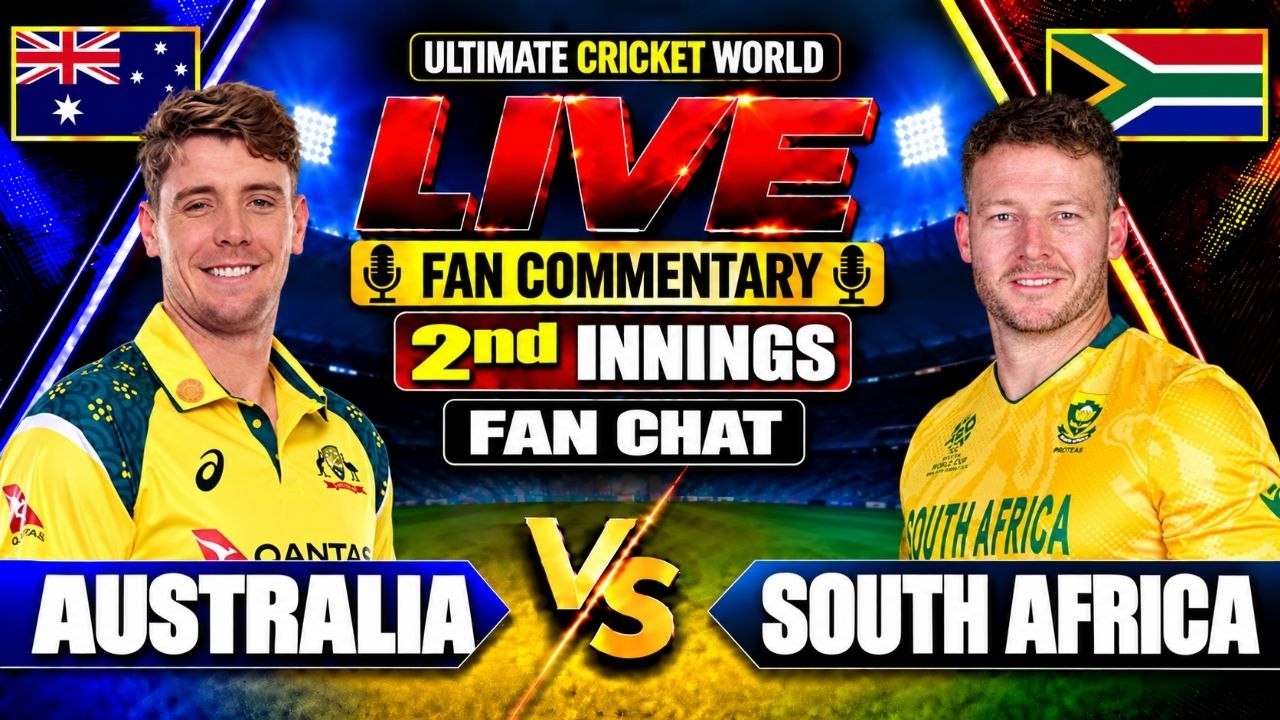 Aus vs SA First ODI Match Aus Bat | Australia vs South Africa Live Cricket Score & Fan Chat