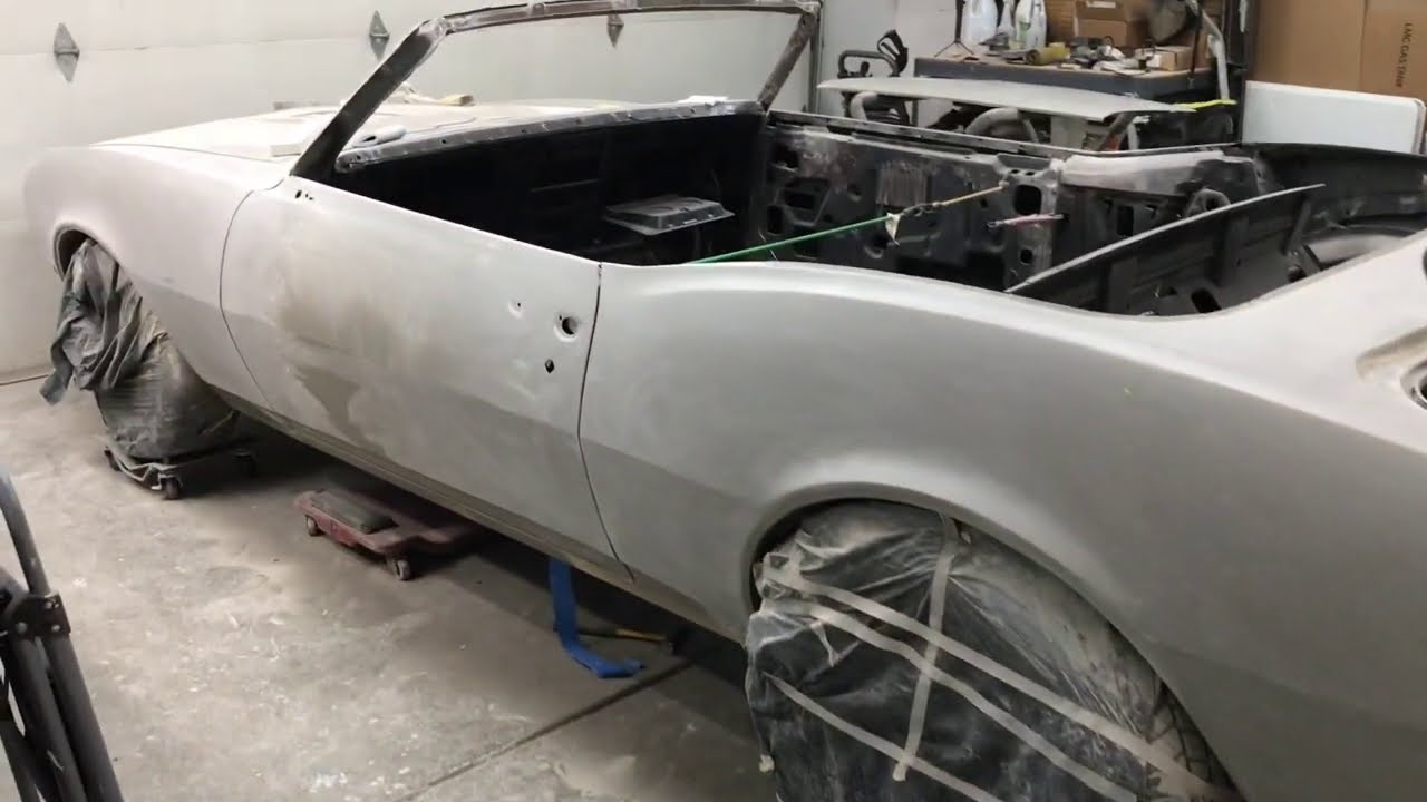 1968 Camaro Project - Part 7 Sanding And Blocking with 320 Grit