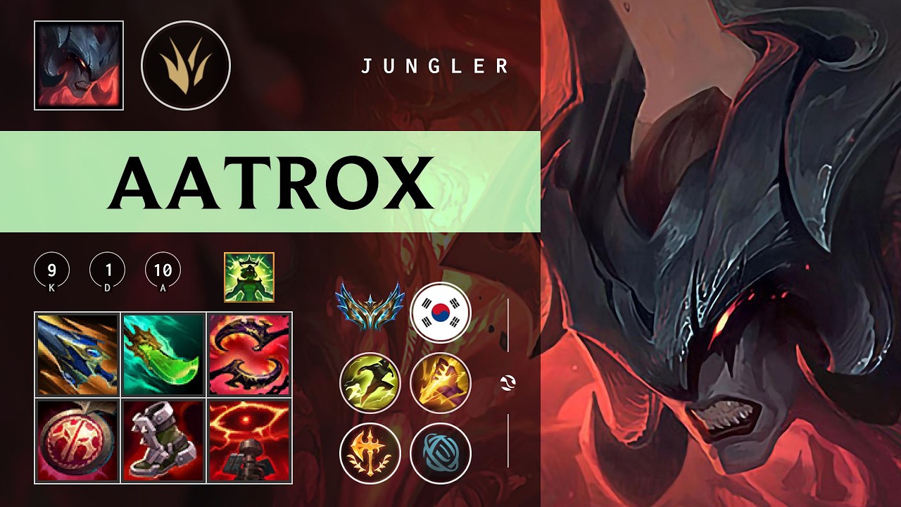Aatrox Jungle vs Diana - KR Challenger Patch 26.03
