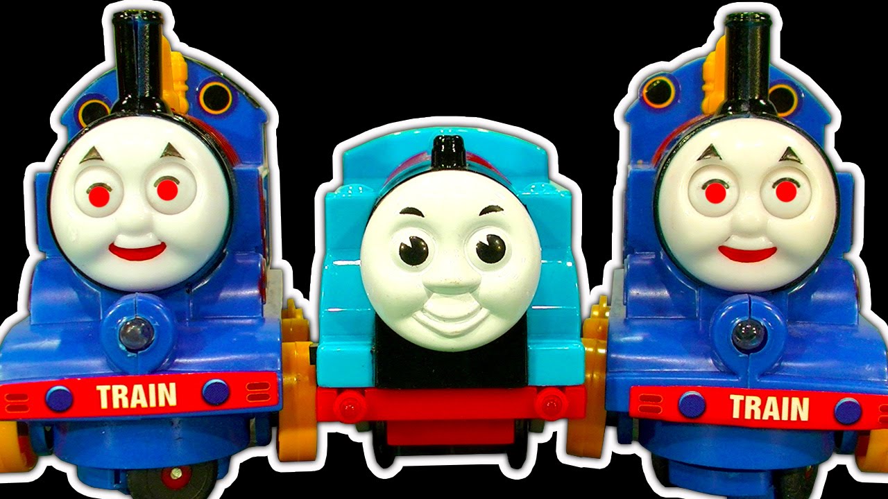 Thomas Tank Dark Side Knock Off Toys Ep 10 Mini Thomas Twins Vs Angry Birds