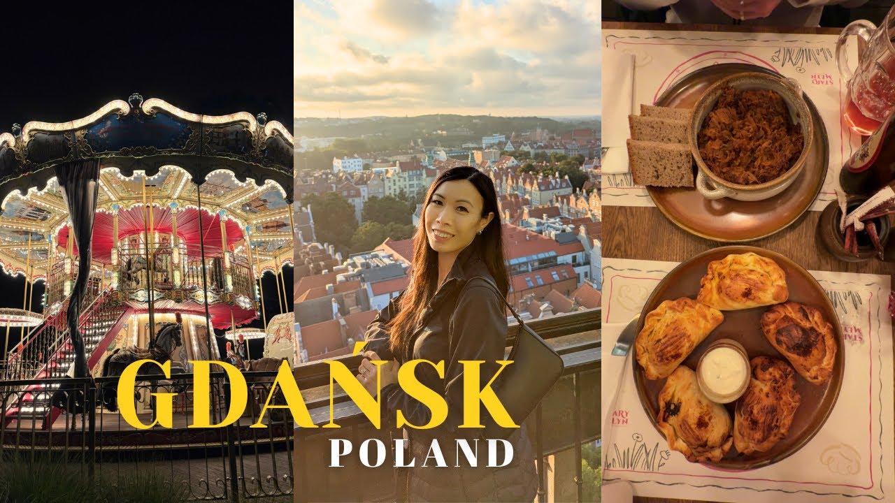 Видеоблог о Гданьске, Польша 🇵🇱🥟 | Чем заняться, польская кухня и куда посмотреть панорамные виды...
