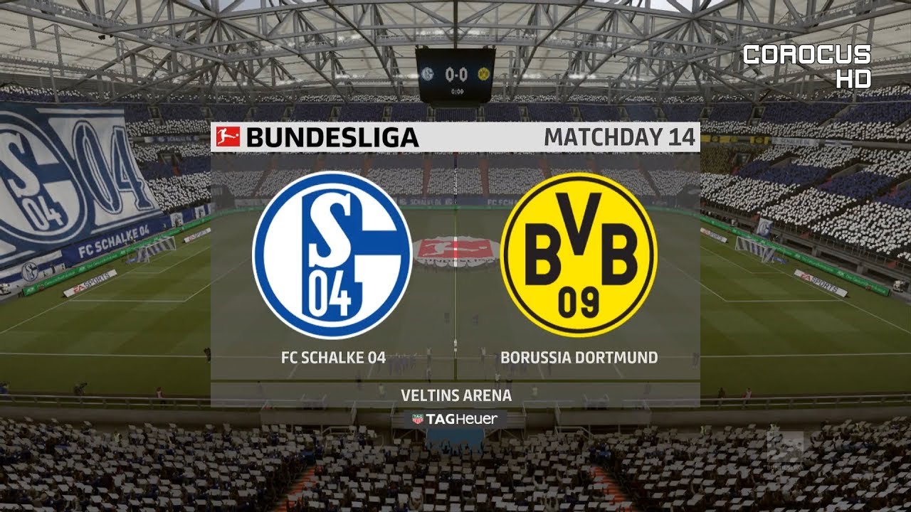 Schalke vs Borussia Dortmund - Veltins Arena - 2018-19 Bundesliga - FIFA 19