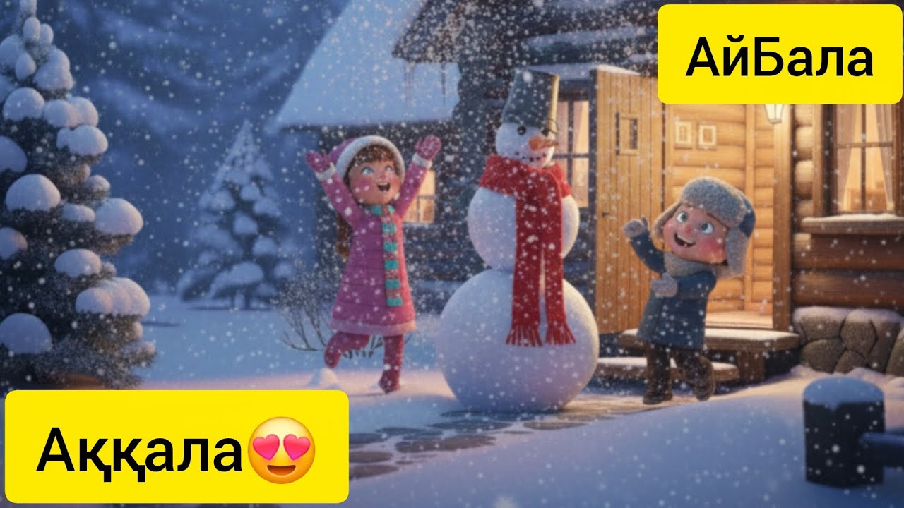 Аққала😍|Қазақша мултьфилм|Мултьфилм|Балаларға арналған көңілді ән|АйБала