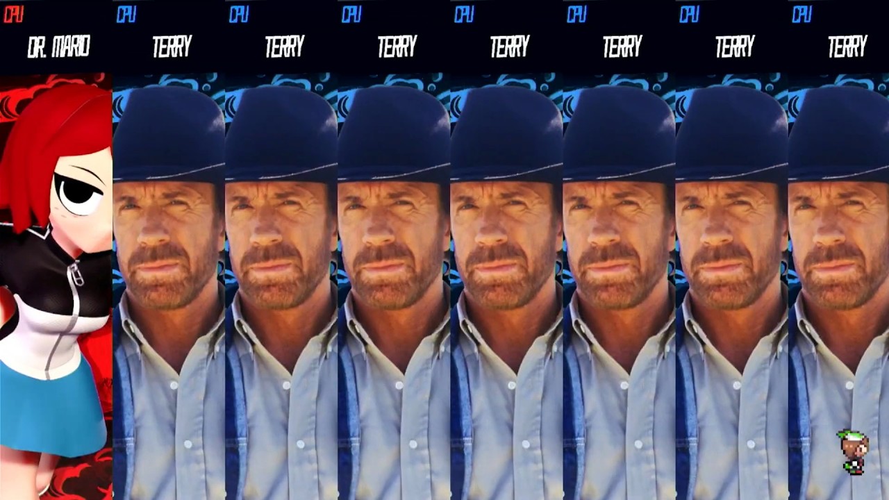 Chuck Norris Vs Kim Pine - Requested Smash Bros Battle