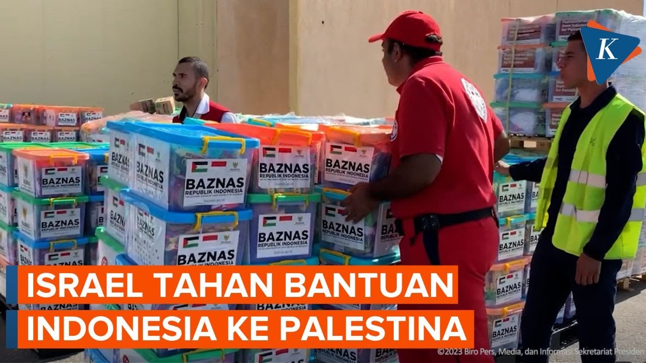 Bantuan Indonesia untuk Palestina Ditahan Israel, Sempat Mandek di Mesir