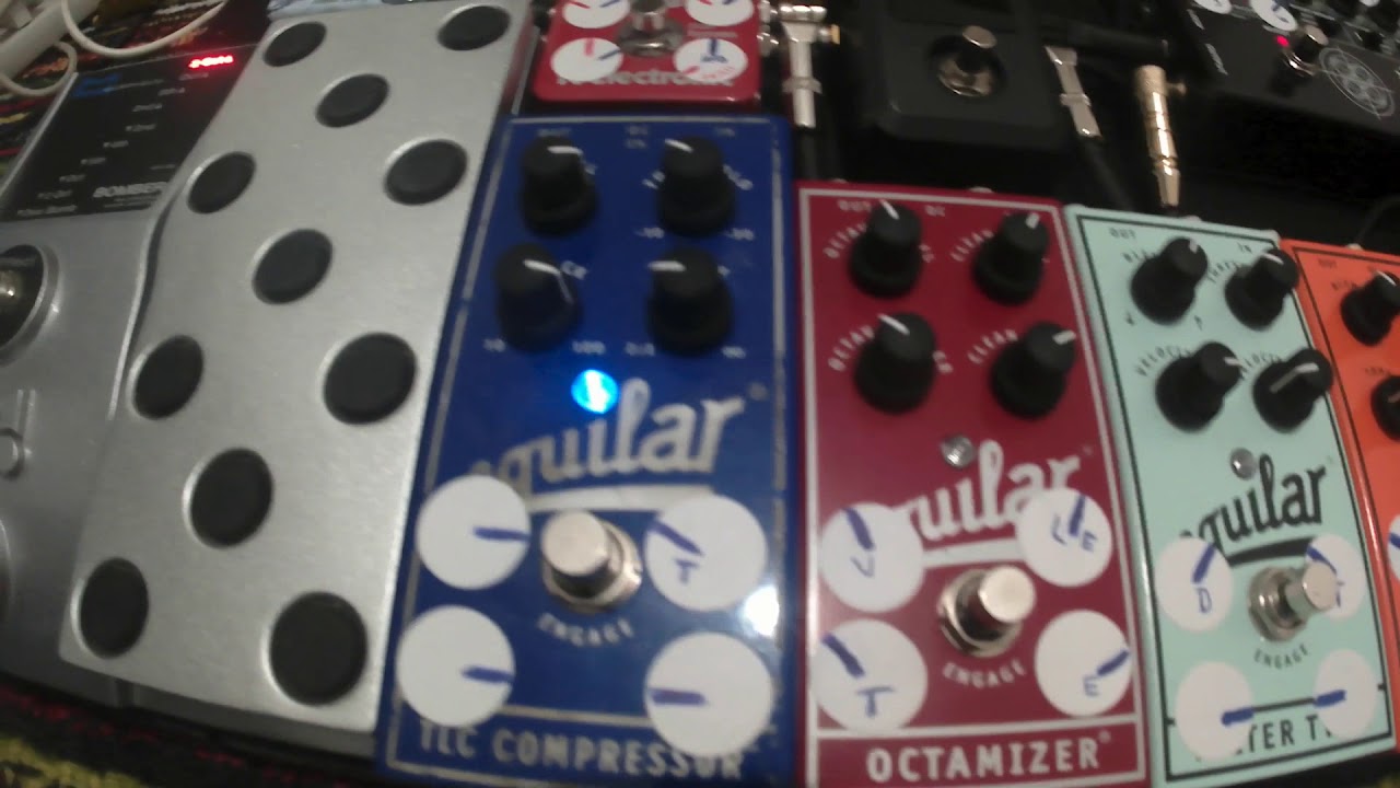 #bassgear #aguilar #tcelectronics #radial Vlog #36 Bass  pedalboard 2019