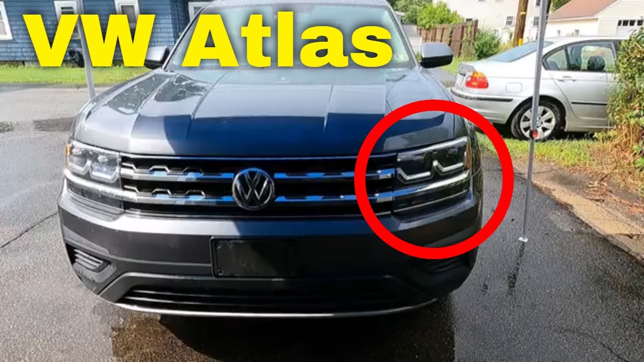 How to Replace Headlight VW Atlas 2018-2020 If Your Headlight Bulb is Burnt out.